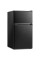 Costway 3.2 Cu.Ft Mini Refrigerator with Freezer Compact Fridge with 2 Reversible Door Black