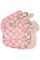 Tiny Twinkle Mess-Proof Baby Bib - Waterproof Bib for Baby Girl - Machine Washable - Adjustable Closure - PVC, BPA, & Phthalate