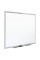 quartet whiteboard, non-magnetic dry erase white board, 2' x 1.5', total erase, silver aluminum frame (s531)