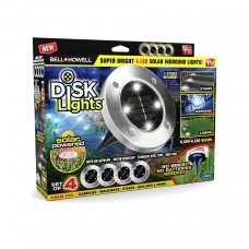 As Seen On TV Bell + Howell 4-Pack LED Disk Lights