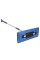 Snow Joe SJBLZD-LED 4-In-1 Telescoping Snow Broom + Ice Scraper | 18in (Blue)