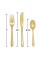 Party Central Club Pack of 288 Gold Glitz Glittered Heavy-Duty Forks and Spoons 9.5'