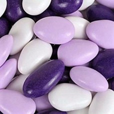 It's Delish Jordan Almonds (Lavender, Purple and White, 3 lbs)