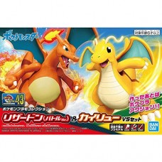 Bandai Toys Bandai Hobby Riolu & Lucario Pokemon Model Kit, Mulitcolor