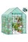 OHUHU Greenhouse for Outdoors with Screen Windows, Ohuhu Walk in Plant Greenhouses Heavy Duty with Durable PE Cover, 3 Tiers 12 Shelve