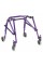 Inspired by Drive Drive Medical KA2200-2GWP Nimbo Posterior Walker, Wizard Purple, Small