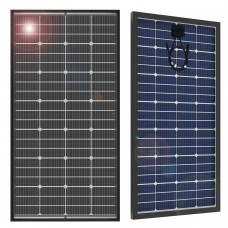 JJN Bifacial 200 Watt Solar Panels 12V 10BB Monocrystalline Solar Panel High Efficiency Solar Module for RV Home Battery Chargin