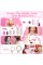 Smallzi Kids Makeup Kit for Girls 3-12 Year Old, Washable Makeup Set Toy, 28PCS Real Makeup Set, Safe & Non-Toxic Little Girls Makeup Ki