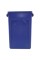 Rubbermaid RCP269288BE Commercial Lid for Slim Jim Bottle Recycling Container, 20 3/8 x 11 3/8, Blue