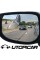 Zune Manufacturer Blind Spot Mirrors. XLarge for SUV, Truck, and Pick-up Engineered by Utopicar fo