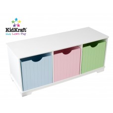 KidKraft Nantucket Storage Bench - Pastel