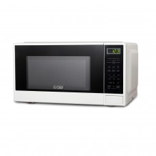 Great Choice Products Commercial Chef 1.1 Cu Ft Microwave With 10 Power Levels, Small Microwave With Push Button, 1000W Countertop Microwave