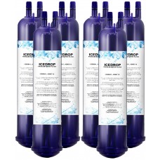 Ice Drop Refrigerator Water Filter Compatible with Kenmore Water Filter 9083, 46-9030, Water Filter 3, 4396841P 4396841T 4396842B, 6-Pack