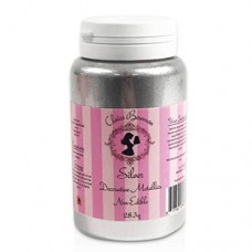 Cake Craft Group decorative metallics lustre dust - silver