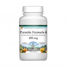 TerraVita 100pc. 450mg Parasite Formula 4 Capsules