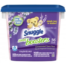 Snuggle Scent Boosters Concentrated Scent Pacs, Lavender Joy, Tub, 56 ct