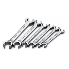 SK Hand Tool SK 376 SuperKrome 6 Piece 6 Point 9-Millimeter to 21-Millimeter Flare Nut Wrench Set