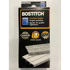 Stanley Bostitch Bostitch Premium Standard Staples, Full-Strip, 0.25 Inch Leg, 5,000 per Box (SBS191/4CP)