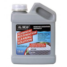 AL-NEW Aluminum Restoration Cleaning Solution | Clean & Restore Patio Furniture, Stainless Steel, and Other Household Metal