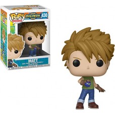 POP Funko Pop Animation: Digimon - Matt Collectible Figure, Multicolor