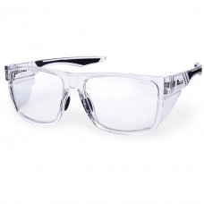 SolidWork Safety Glasses Clear Lens with Side Shields, Anti Fog, Anti Scratch, Anti-Glare, Protective Eyewear for Men & Women