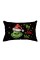 ekorest christmas pillow covers 12x20 inch, grinch ho ho ho lumbar cover,seasonal xmas winter decoration for home dcor throw