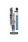 Zebra F-301 Retractable Ballpoint Pen, 0.7mm, Blue Ink, Stainless Steel/Blue Barrel, 2/Pack