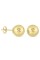 szul.com 10K Yellow Gold 8mm Ball Stud Earrings