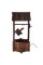 Gymax Garden Rustic Wishing Well Water Fountain Wooden Outdoor Electric Backyard Pump