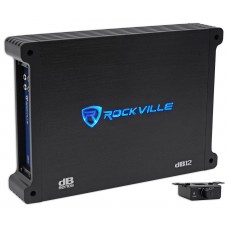 rockville db12 2000 watt peak/500w rms mono 2 ohm amplifier car amp