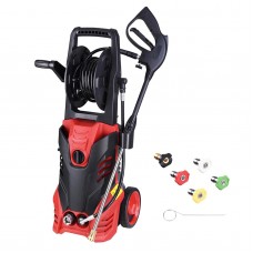 AplusBuy 33EPW0012030P03 3000psi 1.9GMP Electric Pressure Washer with 5 Interchangeable Nozzles