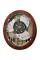 RHYTHM 19' Wooden Quartz Musical Motion Wall Clock - Woodgrain Stars