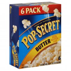 Pop Secret Pop-Secret Popcorn, Premium, Butter, 6 - 3.5 oz (99 g) bags [1 lb 5 oz (21 oz) 595 g]