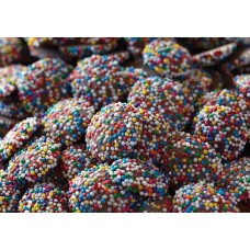 It's Delish Mini Chocolate Rainbow Nonpareils , 10 lbs Bulk Kosher Parve