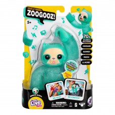 Little Live Pets Hug n Hang Zoogooz Sensoo Sloth an Interactive Electronic Squishy Stretchy Toy Pet with 70 Sounds Reacti