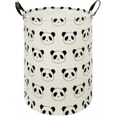 DUYIY Panda Design 197 Inch Laundry Storage Basket Organizer Bins for Dirty Cloth with Handle Toys Nursery Kids Clothes Gift B