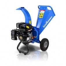 Landworks Mini Wood Chipper Shredder Mulcher Heavy Duty 7HP 212cc Compact Design 3' Inch Max Capacity