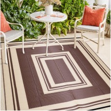 Alfolo Outdoor Rug 5x7 Waterproof Plastic Straw Outdoor Patio Rugs for RV, Camping Rugs,Porch Balcony Rugs,Deck Rugs,Pool Rugs,