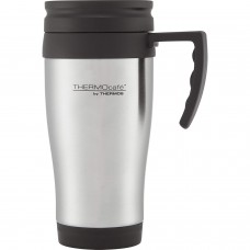 Thermos THERMOcafe Thermo Cafe S/S 171710 Travel Mug, 1 Count (Pack of 1), Stainless Steel