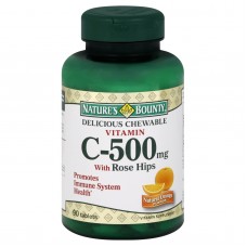 Vitamin C Chewable 90count + 10 BNS 500MG