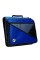 Case It Case-it The Universal 2-inch 3-Ring Zipper Binder - Holds 13 inch Laptop - Includes Removable Sleeve - 400 Page Capacity - [Blue