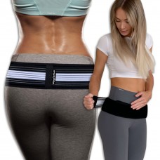 PlayActive Sacroiliac SI Joint Hip Belt - Lower Back Support Brace for Men and Women - Hip Braces for Hip Pain - Pelvic Support