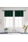 XTMYI Christmas Valances for Windows Kitchen 2 Pack Pine Green Holiday Xmas Decor Heavy Cold Blocking Thermal Insulated Winter C