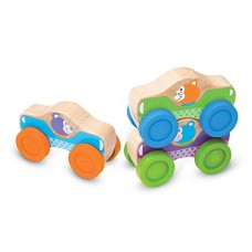 Melissa & Doug Animal Stacking Cars