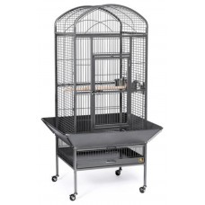 Prevue Medium Dome Top Cage - Black