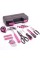 Great Choice Products 40-Piece All Purpose Household Pink Tool Kit For Girls, Ladies And Women - Includes All Essential Tools For Home, Garage, Off…