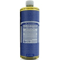 Dr. Bronners Dr. Bronner Hemp Peppermint Pure Castile Oil Made With Organic Oils Certified - 25 OZ