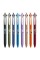 WRITECH Multicolor Gel Pens 0.5, 2 In 1 Colored Pens Fine Point,Black & Vintage Color,Assorted Ink,8-Count