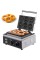 Great Choice Products Vevor 110V Commercial Waffle Donut Machine 6 Holes Double-Sided Heating 50-300℃, Electric Doughnut Maker 1550W, Non-Stick Don…