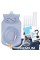 PE Premium Enema PE Clear Silicone Enema Bag Kit. Suitable for Coffee and Water Colon Cleansing. 2 Quart Capacity, 6.75 Foot Long Hose, 7 Tips. b